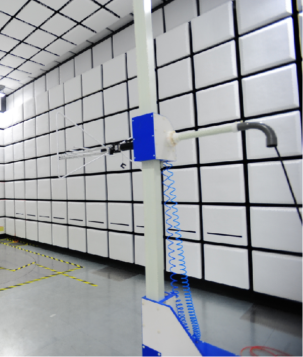 Auto antenna mast with high precision and reliable automated positioning for EMC and RF testing