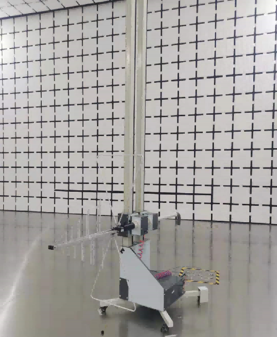 Auto antenna mast with high precision and reliable automated positioning for EMC and RF testing