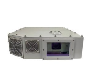 EMC projector for real-time test monitoring in shielding environment.
