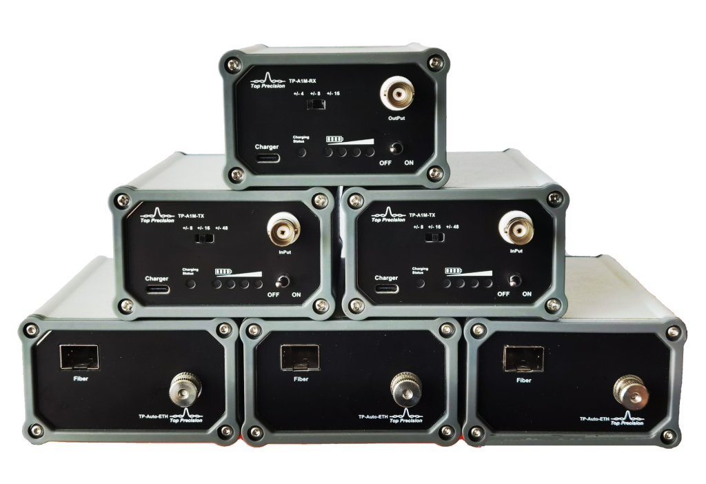 Fiber optic converter for EMI-immune transmission, ensuring signal integrity and remote isolation in shielded environments.