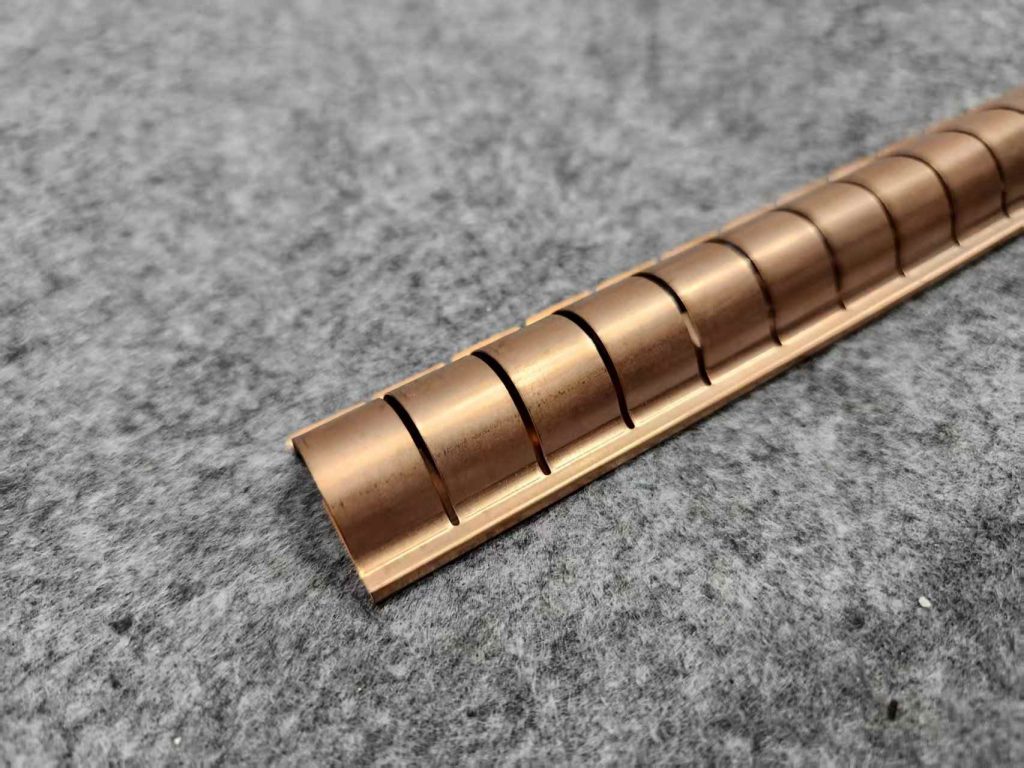 Finger stock EMI shielding strip with resilient spring design for reliable electromagnetic protection