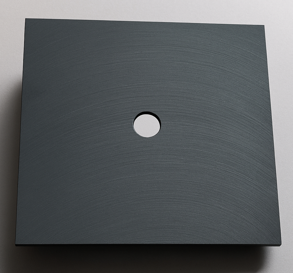 EMC ferrite absorber tiles installed on anechoic chamber wall for EMI and RF interference suppression