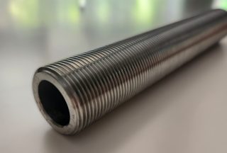 Waveguide pipe for EMC shielded rooms with EMI filtering and customizable aperture